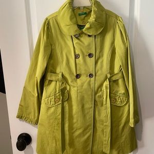 Green Kids raincoat